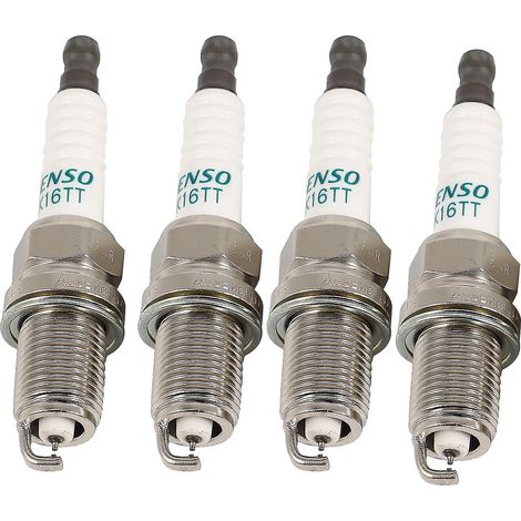 Lot de 4 bougies d'allumage pour Ford, Toyota, Mazda, Honda et Acura IK16TT-4701 (1/5)