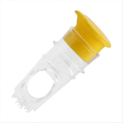 Gelbe manuelle Zitruspresse, handbetriebener Zitrussaftentsafter, Fruchtpresse, tragbare Zitronenpresse, Küchenutensil für frischen Saft, Hebel-Zitruspresse, manuelle Fruchtpresse (1/5)
