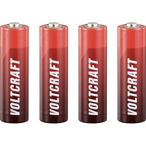 Pile LR6 (AA) VOLTCRAFT Industrial LR6 alcaline(s) 3000 mAh 1.5 V 4 pc(s) S156272