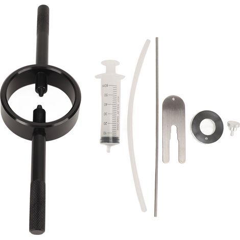 Motorcycle Fork Maintenance Tool Kit, Universal High-Precision Oil Level and Spring Compressor Set (1/5)