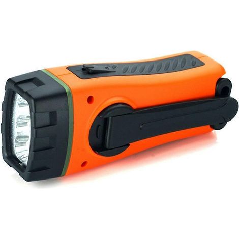 Tragbares Kurbelradio mit FM-Funktion, Notfall-Leselampe, Taschenlampe und Powerbank