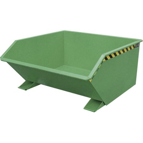 Bauer Südlohn conteneur basculant GU 750, peint, vert réséda (1/3)