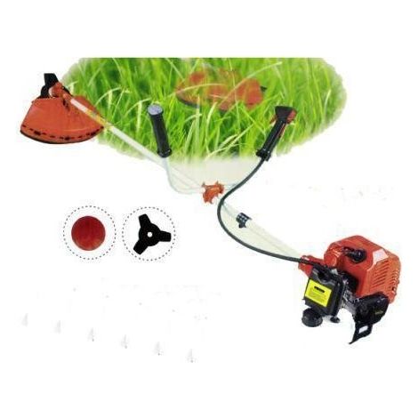DESBROZADORA A GASOLINA 43cc / 2en1/ DESMONTABLE CON ACCESORIOS BARRA DIVISIBLE