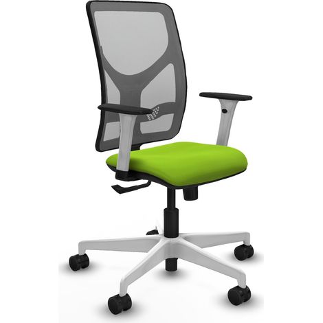 Chaise de bureau piqueras y crespo Motilla gris bois mousse (1/2)