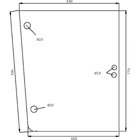 Disco lateral UNIVERSAL 0077337010N (1/2)