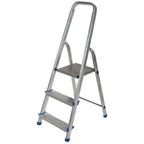 Escalera awtools aluminum ladder plegable 150 kg 121 cm