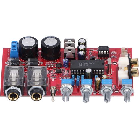 Carte préampli YJ0026-OK, envoi sous boîte carton, module amplificateur stéréo DIY, circuit imprimé haute qualité, pour montage audio. (1/5)