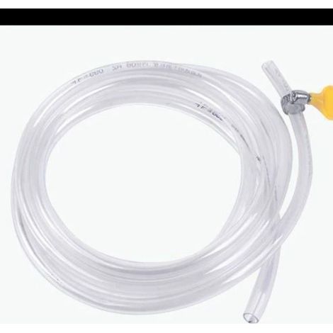 m PVC-Schlauch, Pumpenschlauch – Universeller transparenter Schlauch mit Anschlussstück