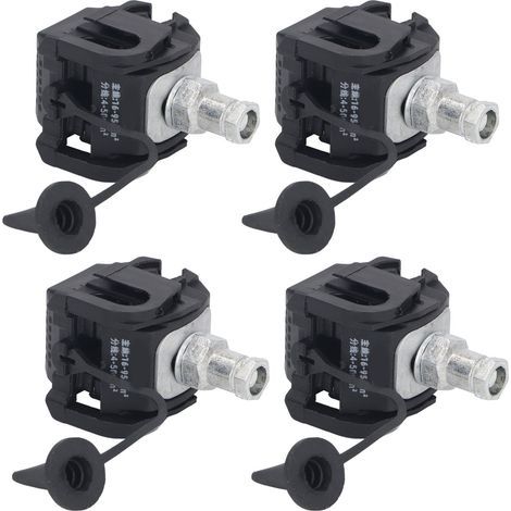 Zunate Répartiteur de Câble Haute et Basse Tension, Pince étamée Pratique pour Circuits Actifs et Services Aériens, 5 Unités (JJC-3) (1/5)