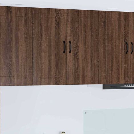 vidaXL Pannello lavastoviglie Kalmar Rovere Marrone 80 x 31 x 80 cm