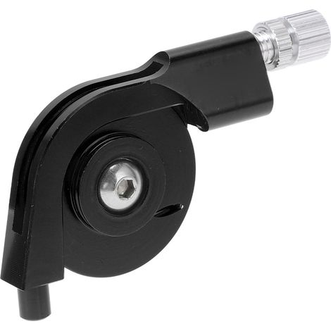 Convertitore di escursione per freni V-brake, realizzato in lega di alluminio, regolatore di pinza lavorato a CNC per ciclismo su strada, nero. (1/5)