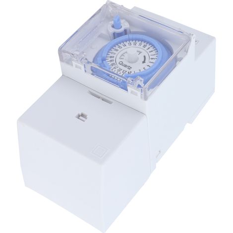 Minuterie mécanique automatique 24 heures à faible consommation pour chauffe-eau et éclairage public (220 V CA). (1/5)