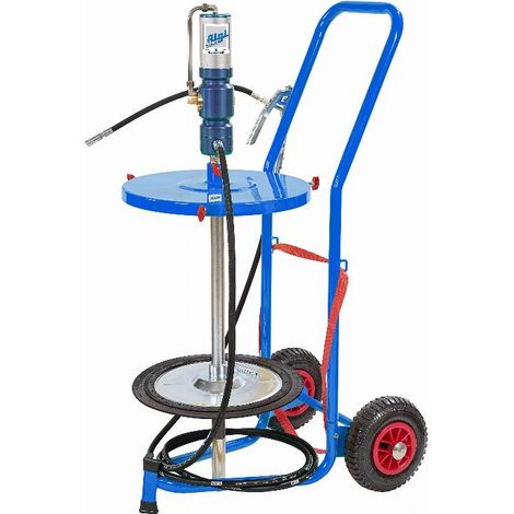 Ingrassatore mobile 60/1 ALGI per fusto da 50 Kg con 2 ruote - 07705501