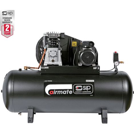 SIP SIP PX3/200-SRB Belt Drive Compressor