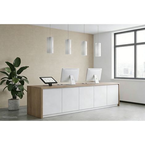 Soporte para tablet neomounts ds15-629bl1 rotación 90 grados acero (1/3)