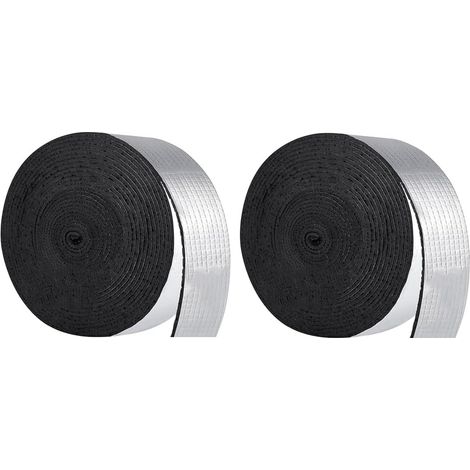 2 unités de ruban isolant en mousse pour tuyaux, auto-adhésif, d'eau, (1/5)
