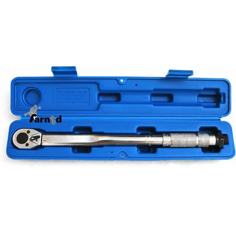 CHIAVE DINAMOMETRICA CRICCHETTO AUTO REGOLABILE 1/2" 28 210 Nm REVERSIBILE 349