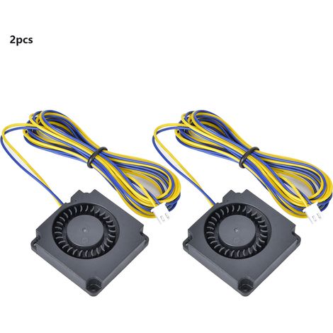 Lot de 2 ventilateurs de refroidissement KOONOVO entièrement métalliques pour imprimante 3D ENDER3/Ender3 Pro