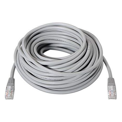 Cable Red Latiguillo RJ45 UTP Cat5e GRIS 10m