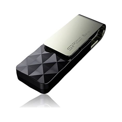Silicon Power  Blaze B30  8 GB  USB 3.0  Silber