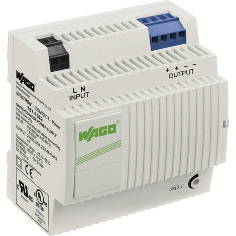 Alimentatore per guida DIN WAGO EPSITRON® COMPACT POWER 787-1022 26.4 V/DC 4 A 96 W 2 x (1/2)