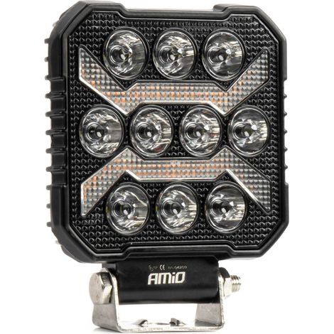 LED-Arbeitsscheinwerfer AWL68 54W 6500K 10000lm 12V 24V amio-04209 (1/5)