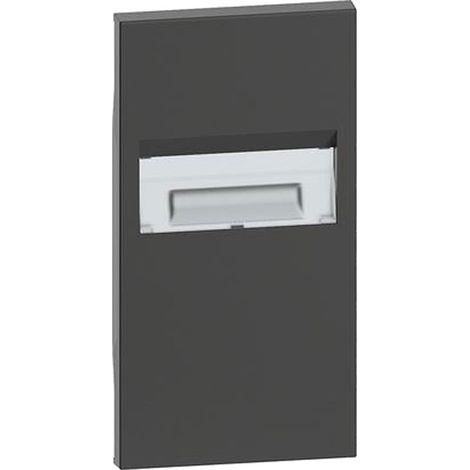 Cover Lampada Segnapasso Nero Living Now ( Bticino Cod. Kg71 )