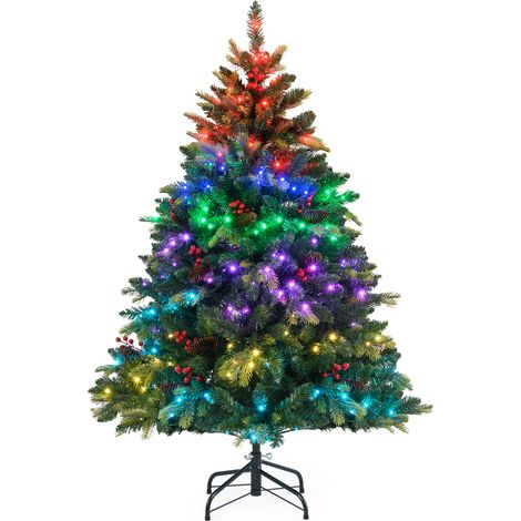 CASART Artificial Christmas Tree Hinged Xmas Tree with 584 Branch Tips (1/5)