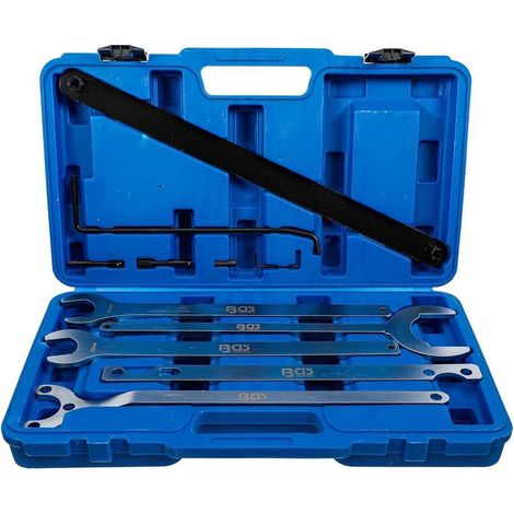 Jeu de Clés pour Ventilateur - 1 Set - Outils Précis et Robustes - Acier, Pro - D-Work (1/5)