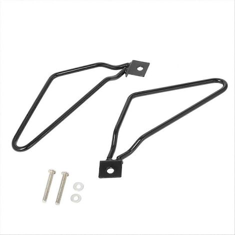 Supports de fixation pour sacoches de moto XL883/1200 HD1450/1584, noirs (1/5)