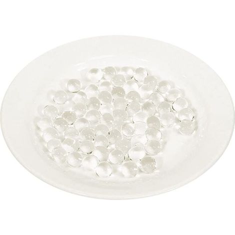 Rubberskin Perles d'eau 3000 pièces comprimés Cristal Sol Boue Plant Fleur Gel Balles Maison De Mariage Festival Décorations 10 Couleurs (Transparent) (1/5)
