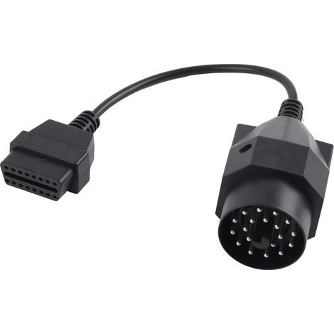 Câble adaptateur OBD2 16 broches femelle vers 20 broches, connecteur diagnostic pour E36 E39 X5 Z3 (1/5)