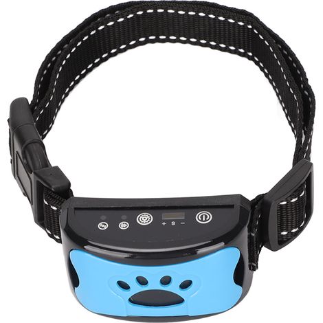 Collier anti-aboiement pour chien, 2 modes, rechargeable, étanche, verrouillage automatique, ergonomique et réglable. (1/5)