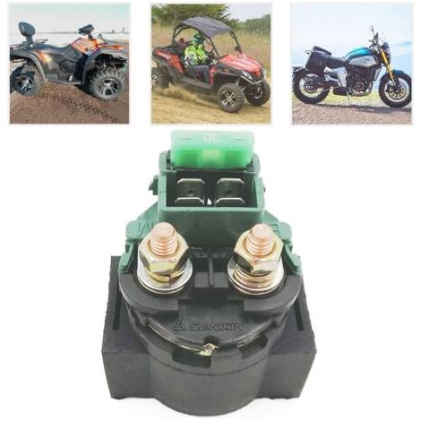BUNTHAUS Relais solénoïde de démarreur pour CFMOTO CF188 CF500, CF Moto 500CC UTV ATV, 9010-150310-10001 (1/5)