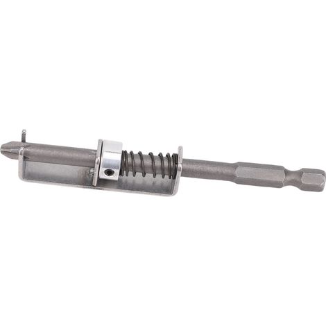4 porte-embouts à ressort universels, maintien de vis, anti-chute, usage à une main, avec clé, pour électriciens, mécaniciens, réparation maison (1/5)