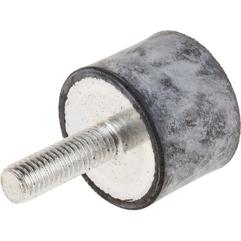 Bobine mâle à femelle RS PRO M8 Ø 30mm en Caoutchouc naturel ( Prix pour Sachet de 2 ) (1/2)
