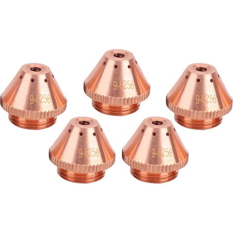 Kit de découpe de buses pour torche plasma (5 pièces) - Accessoires industriels de soudage du cuivre 9‑8256 (1/4)