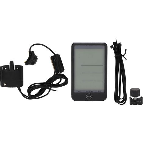 Compteur vélo étanche avec rétroéclairage LCD, affichage automatique, capteur intelligent pour vélo, odomètre cycliste (1/5)