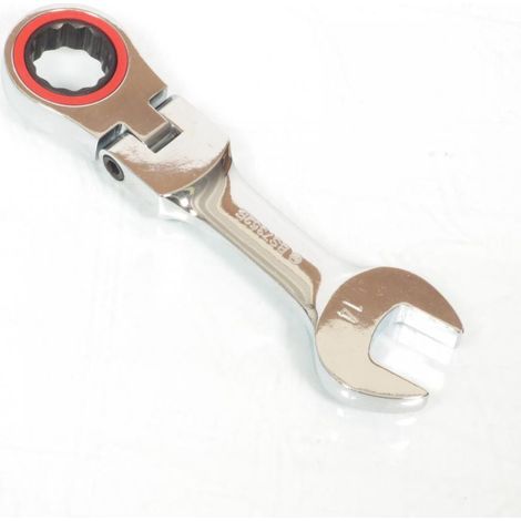 Clé plate oeil cliquet pivotant Bike Service pour auto 14mm Neuf (1/3)
