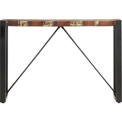Maison Exclusive - Tavolo Consolle 110x35x76 cm in Legno Massello di Recupero