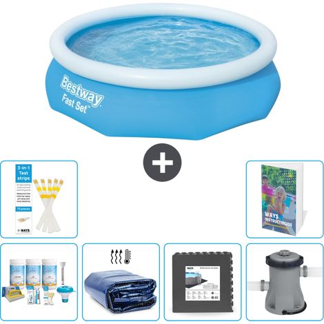 Bestway Bestway Fast Set Ronde - 305x76 cm - 7-pièces S59 (1/5)
