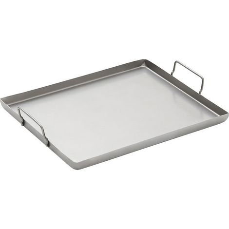Teglia da forno in acciaio 40x40x2cm Vaello
