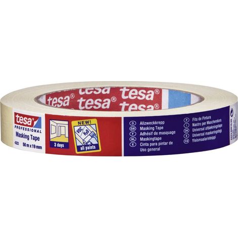 tesa 04323-00009-00 Nastro crespato tesa® Professional Beige (L x L) 50 m x 30 mm 1 pz.