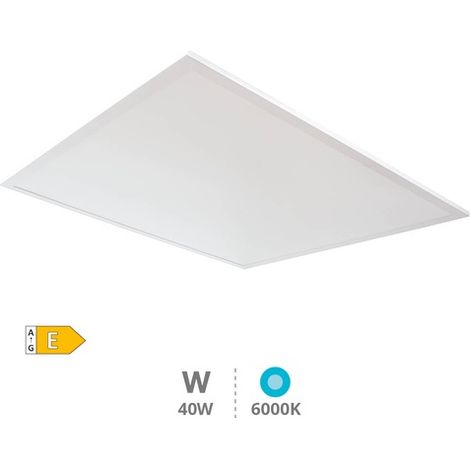 Panel LED Aruba empotrable 40W 6000K blanco 60x60cm GSC