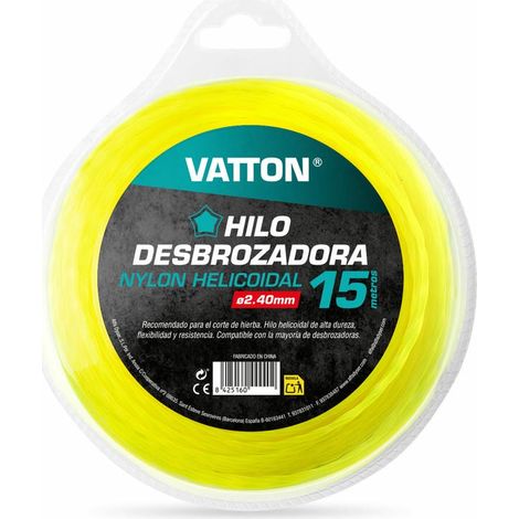 HILO NYLON DESBROZ.2,40mm.15M.HELICOIDAL