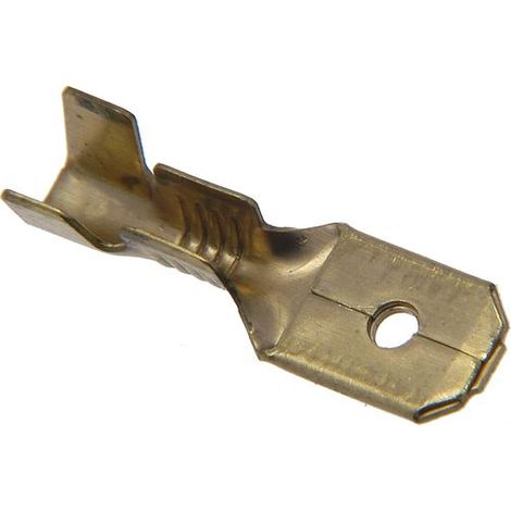 Stecker 6,3 mm 19 mm (10 Stück)