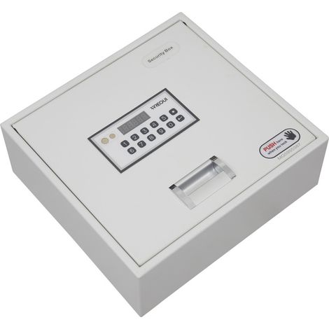 ARREGUI Magna 592000 Caja Fuerte Oculta en el Suelo del Armario, Escondite para Dinero en Casa, Caja Fuerte Camuflada para el Hogar con Código, Caja de Seguridad Electrónica, 11x31x29 cm, 5L