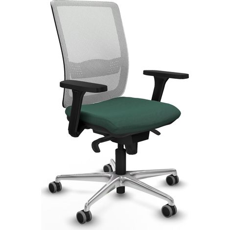 Sedia da ufficio piqueras y crespo Haches bianco schiuma alluminio (1/2)