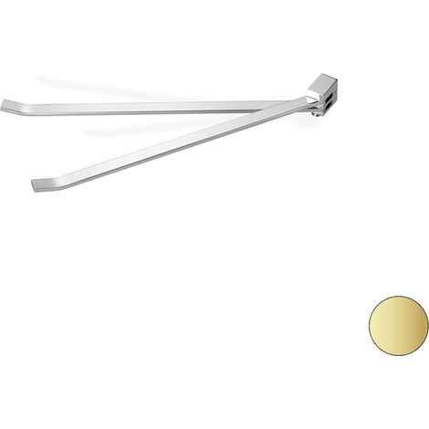 STILHAUS Gea portasalviette snodo 2 bracci oro opaco codice prod: 000GE1618