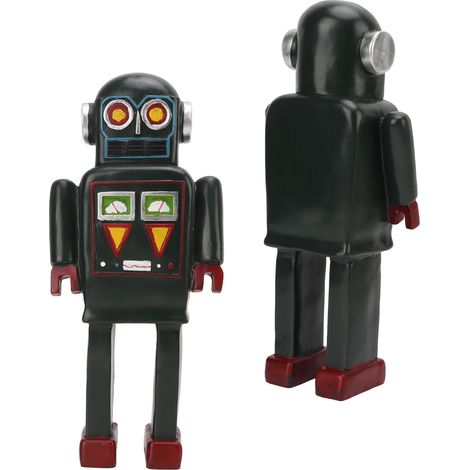 Robot Rétro Européen, Décoration Vintage pour Café ou Accessoire Cinéma (1/5)